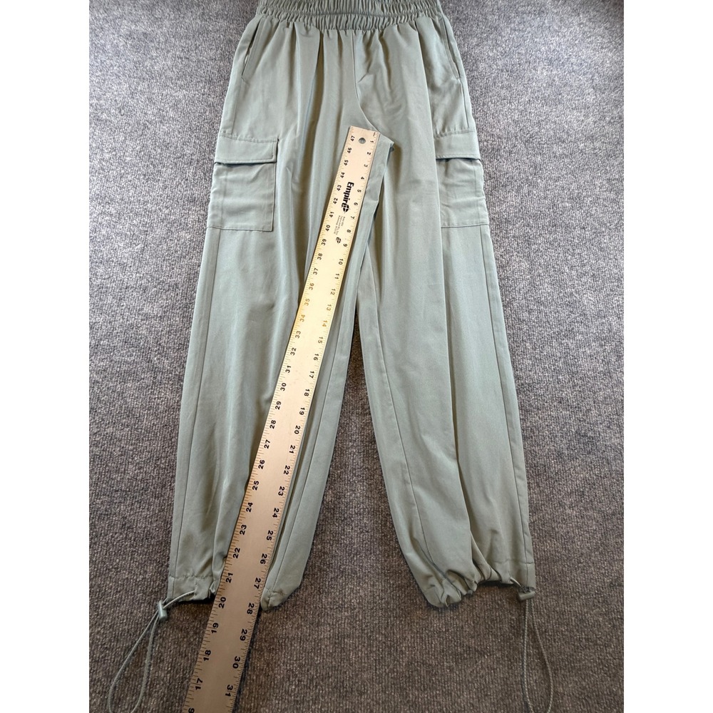 Z by Zella Sage Green 2 Piece Set Long Zip Jacket and Cargo Pants Small - Picture 8 of 10